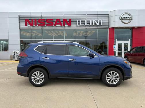 Caspian Blue 2018 Nissan Rogue SV