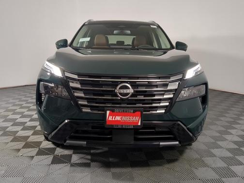 Obsidian Green 2026 Nissan Rogue Platinum