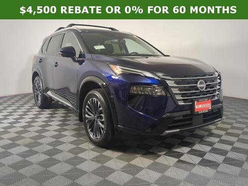 Deep Ocean Blue 2026 Nissan Rogue Platinum