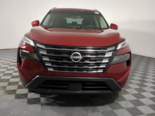 Scarlet Ember 2025 Nissan Rogue SV
