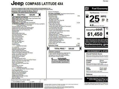 2018 Jeep Compass Latitude