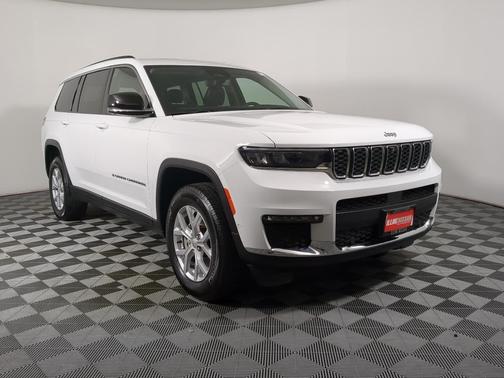 Bright White Clearcoat 2023 Jeep Grand Cherokee L Limited
