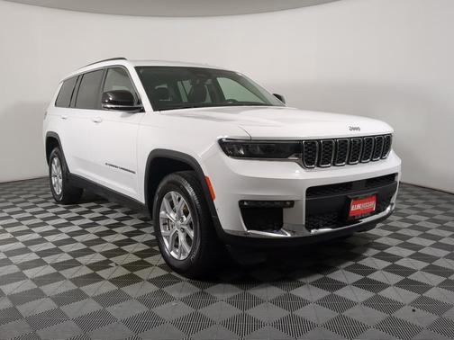 Bright White Clearcoat 2023 Jeep Grand Cherokee L Limited