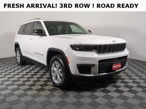 Bright White Clearcoat 2023 Jeep Grand Cherokee L Limited