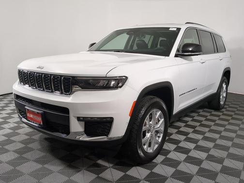 Bright White Clearcoat 2023 Jeep Grand Cherokee L Limited