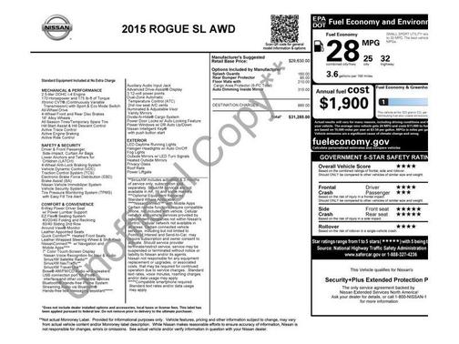 2015 Nissan Rogue SL