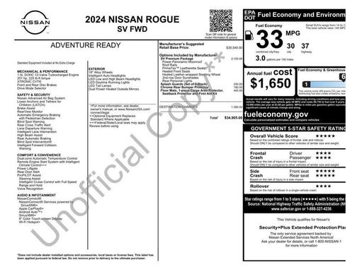 2024 Nissan Rogue SV