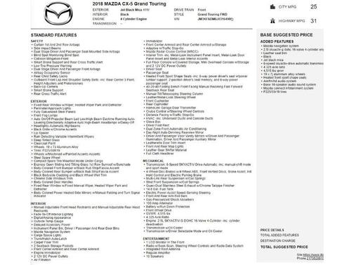 2018 Mazda CX-5 Grand Touring