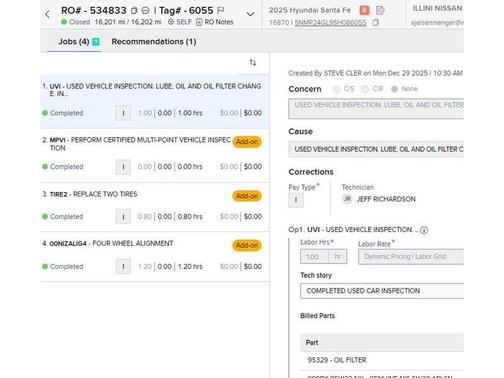 2025 Hyundai SANTA FE SEL