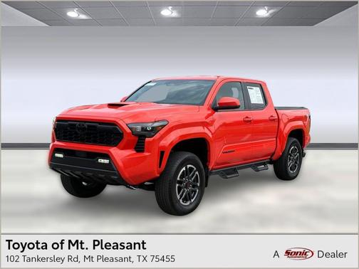 Orange 2024 Toyota Tacoma TRD Sport