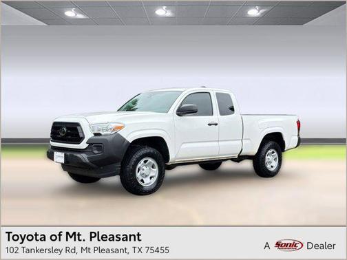 White 2022 Toyota Tacoma SR