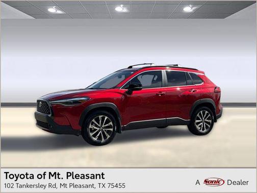 Soul Red Crystal 2025 Toyota Corolla Cross XLE