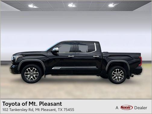 Midnight Black Metallic 2023 Toyota Tundra 1794 Edition