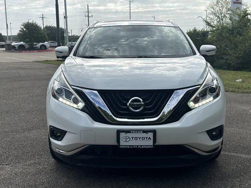 Pearl White 2017 Nissan Murano Platinum