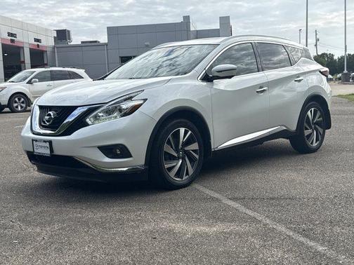 Pearl White 2017 Nissan Murano Platinum