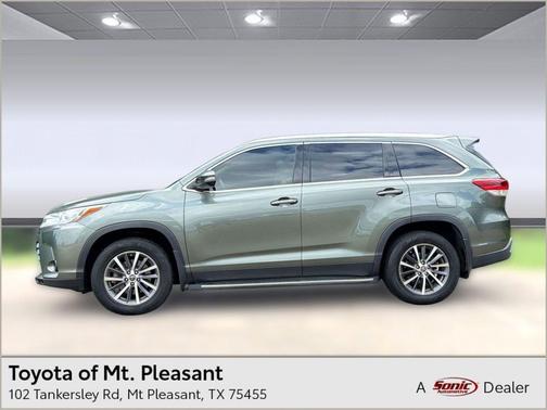 Alumina Jade Metallic 2019 Toyota Highlander XLE