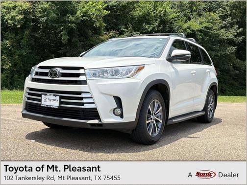 Blizzard Pearl 2017 Toyota Highlander XLE