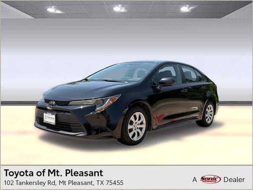 Midnight Black Metallic 2024 Toyota Corolla LE