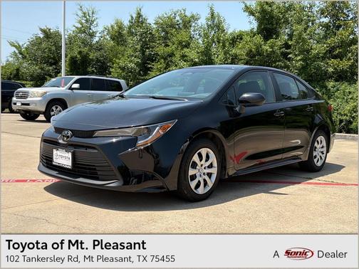 Midnight Black Metallic 2024 Toyota Corolla LE