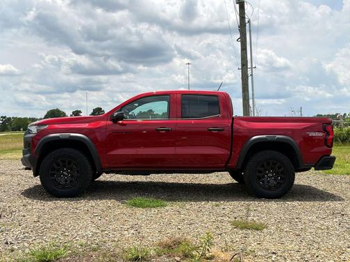 Radiant Red Tintcoat 2025 Chevrolet Colorado Trail Boss