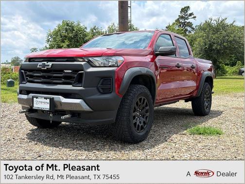Radiant Red Tintcoat 2025 Chevrolet Colorado Trail Boss