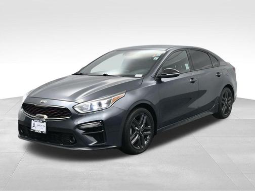 Gravity Gray 2021 Kia Forte GT-Line