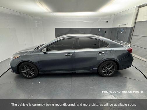 Gravity Gray 2021 Kia Forte GT-Line