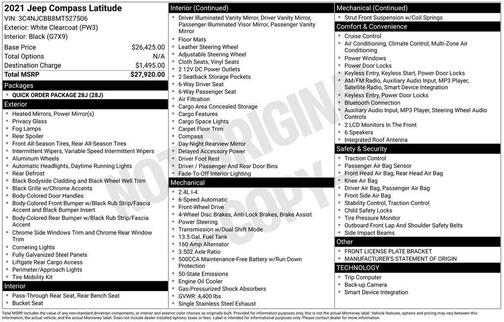 2021 Jeep Compass Latitude