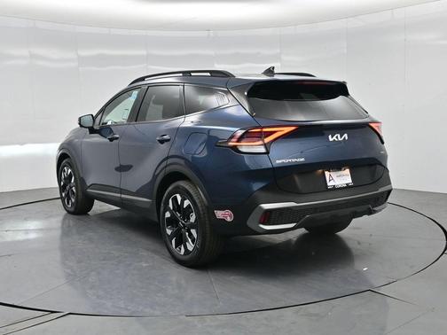 Blue 2024 Kia Sportage Plug-In Hybrid X-Line Prestige