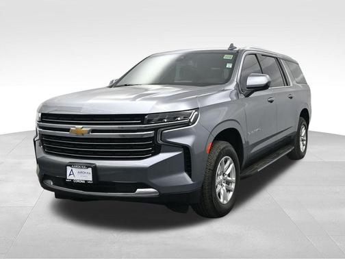 Satin Steel Metallic 2021 Chevrolet Suburban LT