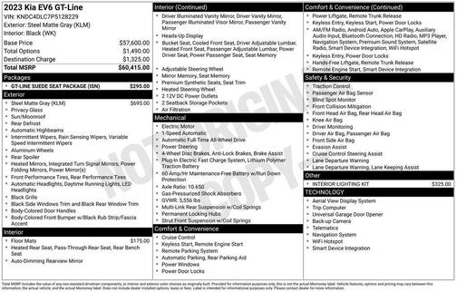 2023 Kia EV6 GT-Line