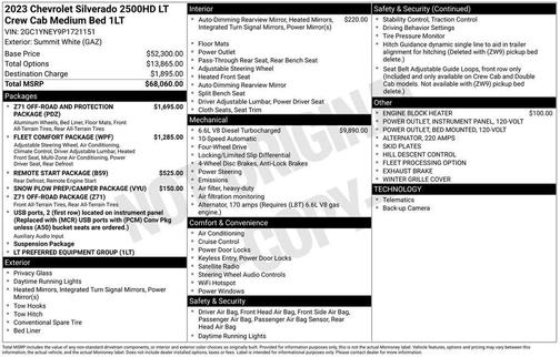 2023 Chevrolet Silverado 2500 LT