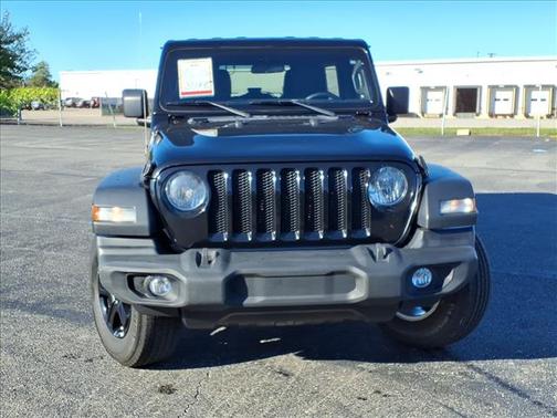Black Clearcoat 2021 Jeep Wrangler Unlimited Sport