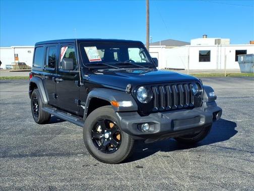 Black Clearcoat 2021 Jeep Wrangler Unlimited Sport