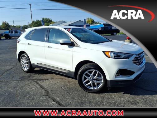 White 2022 Ford Edge SEL