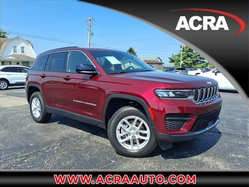 Velvet Red Pearlcoat 2025 Jeep Grand Cherokee Laredo