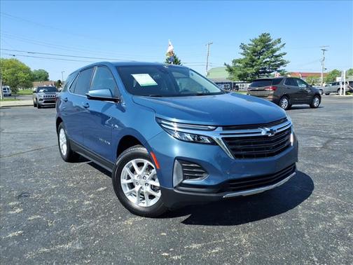 Lakeshore Blue Metallic 2024 Chevrolet Equinox 1LT