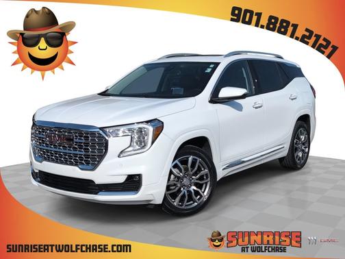 Summit White 2022 GMC Terrain Denali