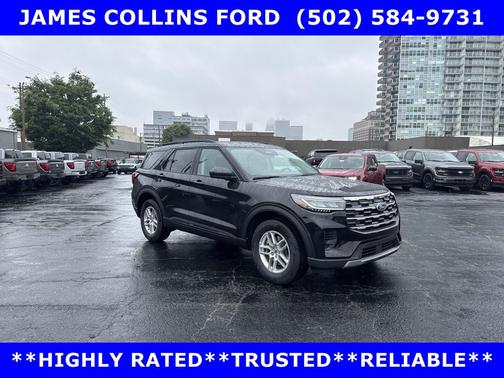 Agate Black Metallic 2026 Ford Explorer Active