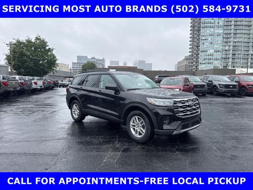 Agate Black Metallic 2026 Ford Explorer Active