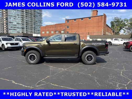 Shelter Green Metallic 2026 Ford Ranger Raptor