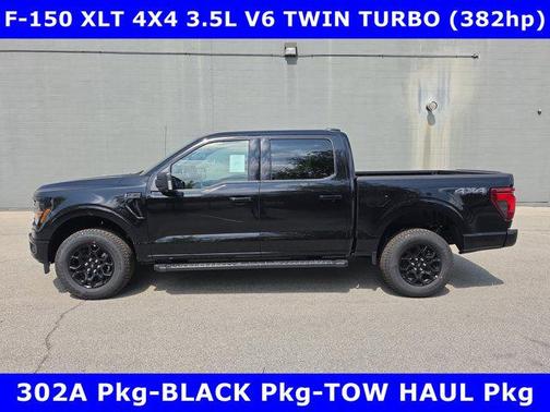 Agate Black Metallic 2026 Ford F-150 XLT