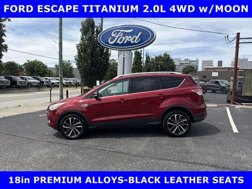 Ruby Red Tinted Clearcoat 2014 Ford Escape Titanium