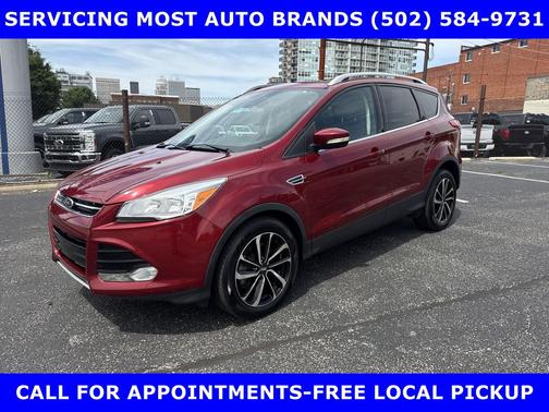 Ruby Red Tinted Clearcoat 2014 Ford Escape Titanium