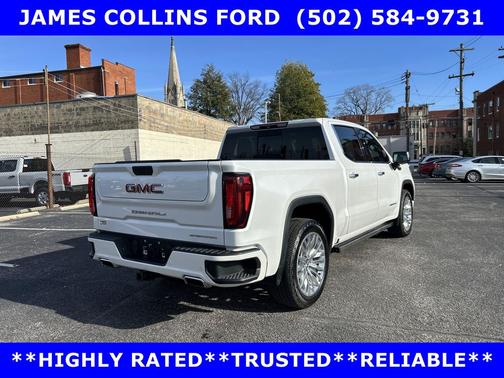 White Frost Tricoat 2019 GMC Sierra 1500 Denali