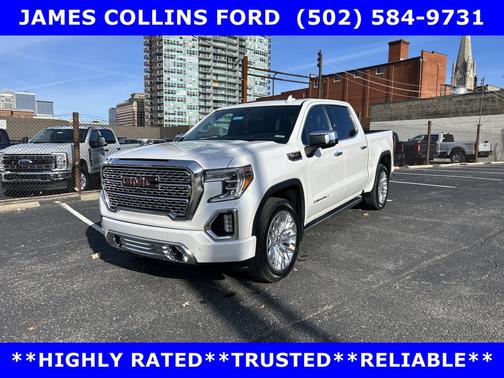 White Frost Tricoat 2019 GMC Sierra 1500 Denali
