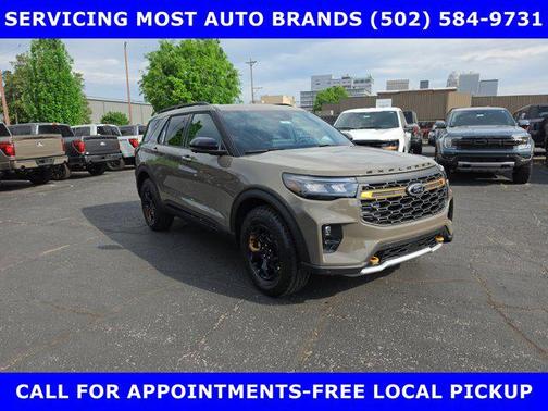 Marsh Gray 2026 Ford Explorer Tremor