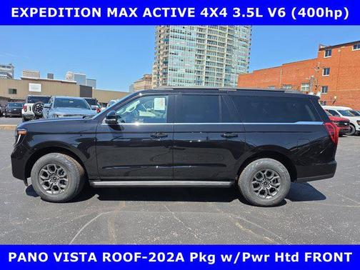 Agate Black Metallic 2026 Ford Expedition Max Active 4x4