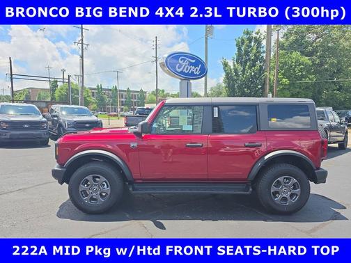 Ruby Red Metallic Tinted Clearcoat 2026 Ford Bronco Big Bend
