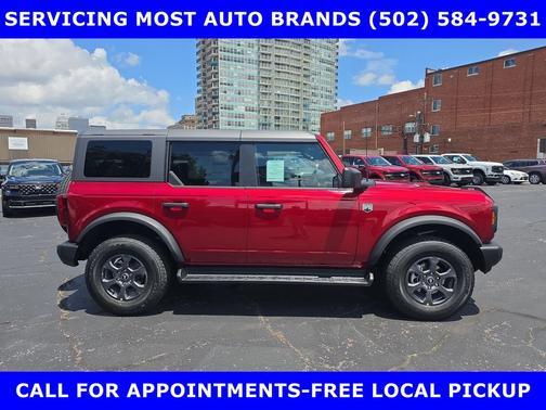 Ruby Red Metallic Tinted Clearcoat 2026 Ford Bronco Big Bend